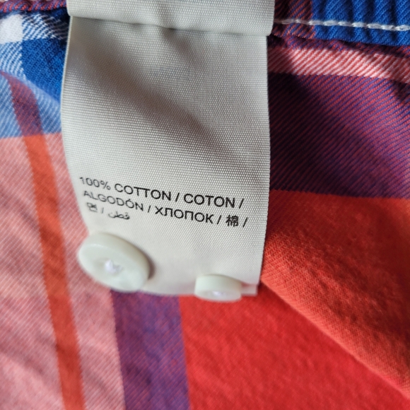 Superdry Colorful Plaid Shirt, VGUC, Size S - Picture 8 of 9